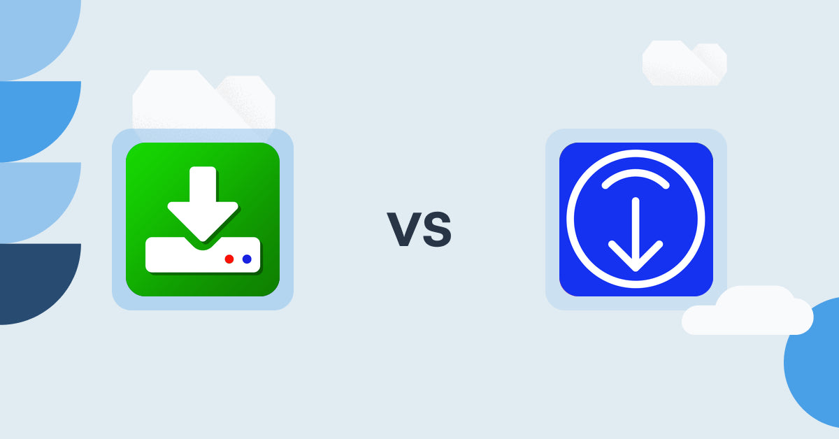 Shopify Digital Products Apps: Uplinkly Digital Downloads vs Digital Downloads ‑ Digitalify