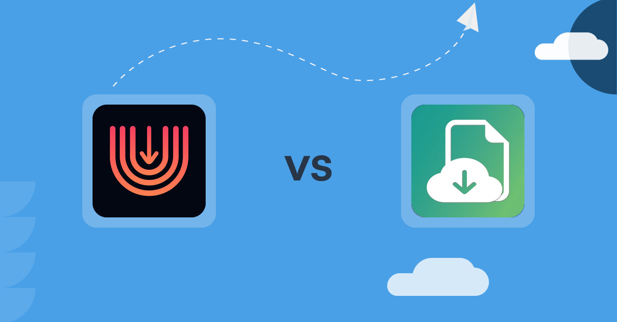 Shopify Digital Products Apps: Digital Downloads ‑ Wire vs Astronaut ‑ Digital Downloads