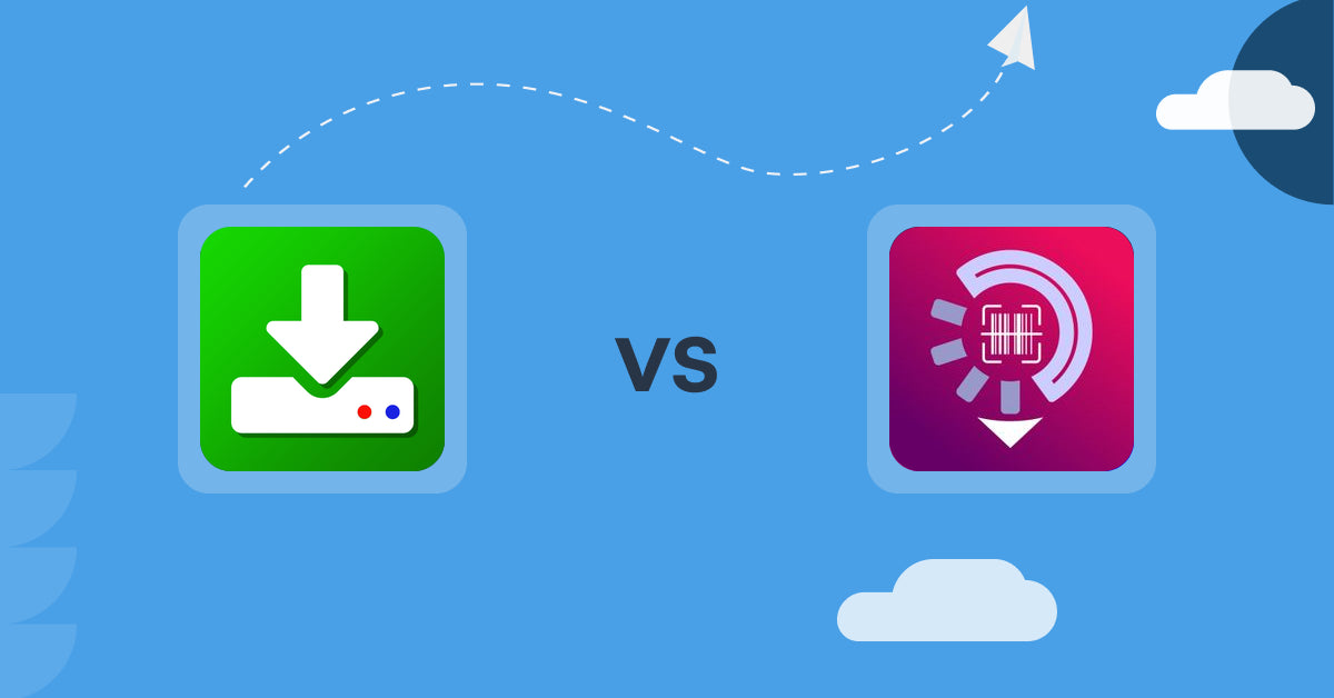 Shopify Digital Products Apps: Uplinkly Digital Downloads vs WIFI‑QR‑Generator