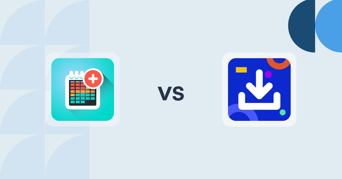 Shopify Digital Products Apps: Appointment Booking ‑ Propel vs DigiSell Products Download