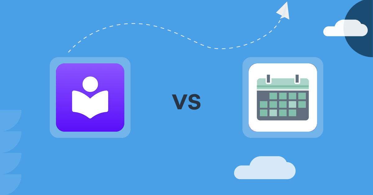 Shopify Digital Products Apps: Tevello Courses & Communities vs Appointment Booking App ointo