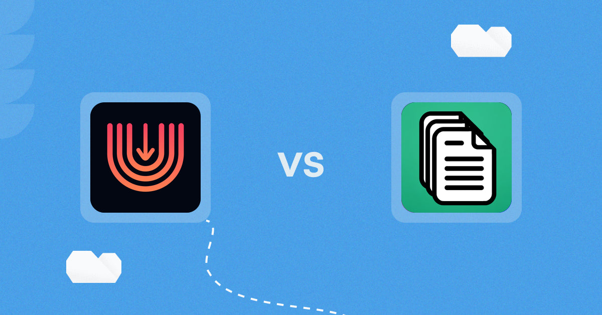 Shopify Digital Products Apps: Digital Downloads ‑ Wire vs. OrderDocs Pro Print & Email