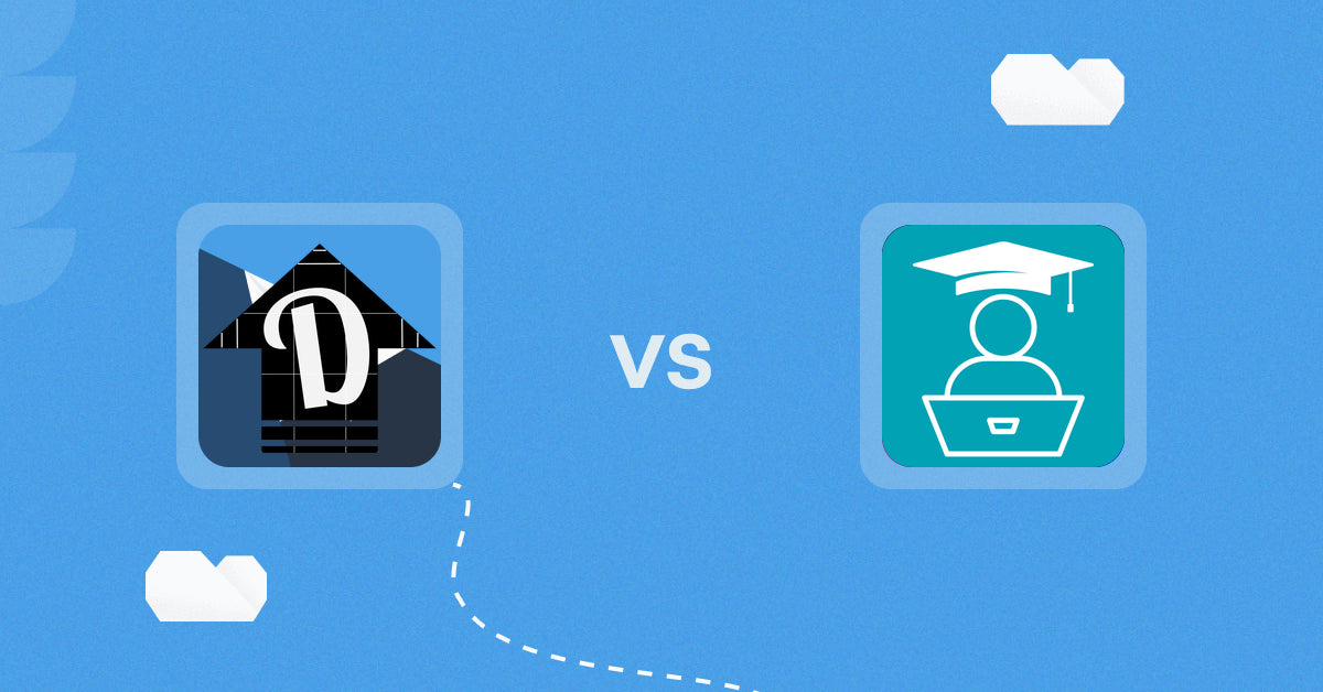 Shopify Digital Products Apps: Digitload vs LDT Online Courses