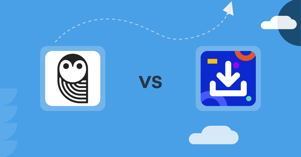 Shopify Digital Products Apps: SendOwl vs DigiSell Products Download