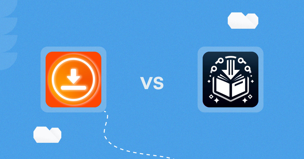 Shopify Digital Products Apps: BIG Digital Downloads Products vs Produits Digitals‑Digiproduit