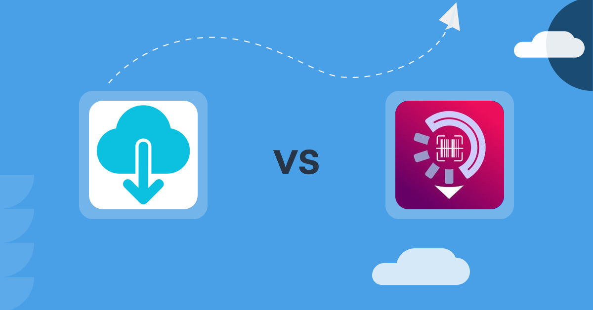 Shopify Digital Products Apps: LDT Digital Downloads vs WIFI‑QR‑Generator