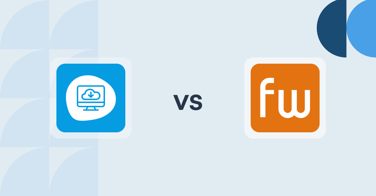 Shopify Digital Products Apps: Extendons Digital Downloads vs Firmwater LMS Connect