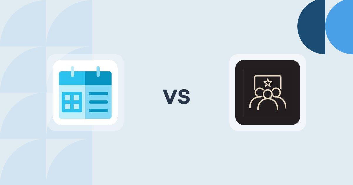 Shopify Digital Products Apps: Appointment Booking Appntly vs Conjured Memberships