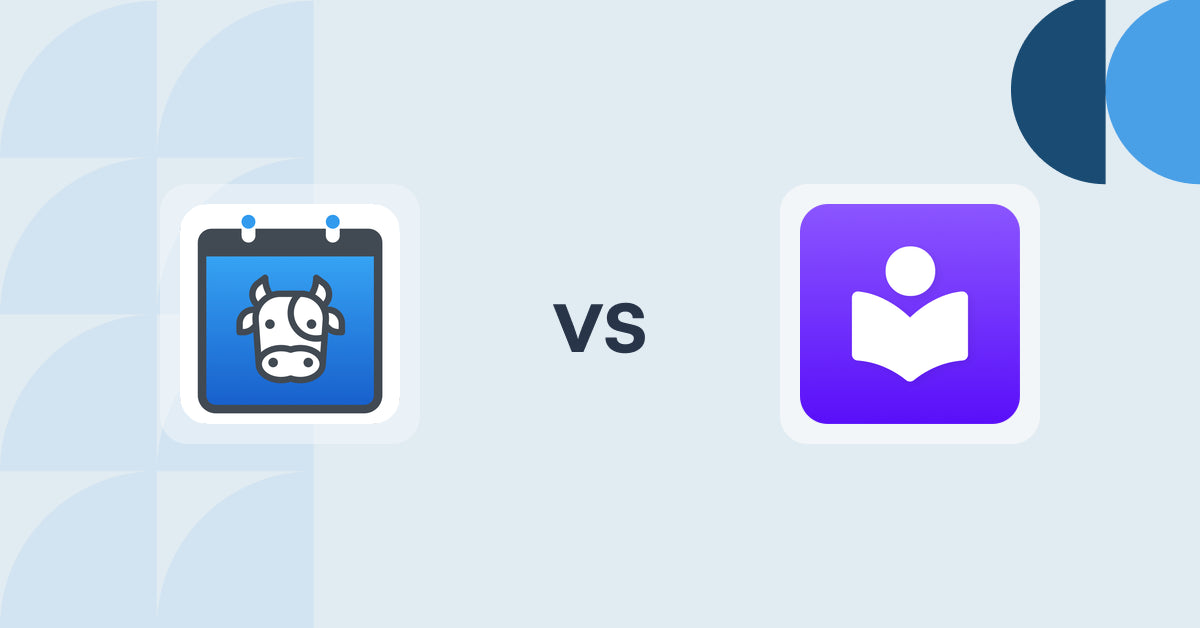 Shopify Digital Products Apps: Appointment Booking Cowlendar vs Tevello Courses & Communities