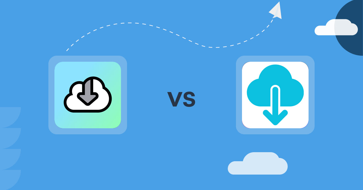 Shopify Digital Products Apps: Digital Downloads vs LDT Digital Downloads