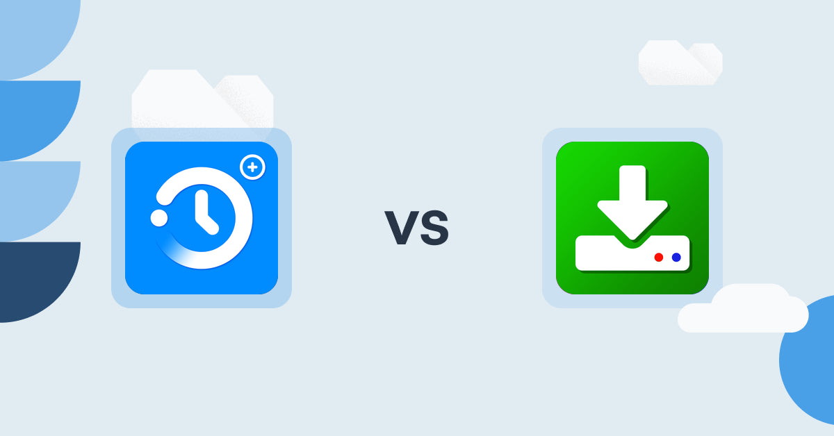 Shopify Digital Products Apps: Meety: Appointment Booking vs Uplinkly Digital Downloads