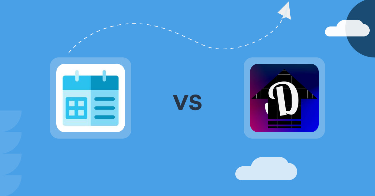 Shopify Digital Products Apps: Appointment Booking Appntly vs Digitload