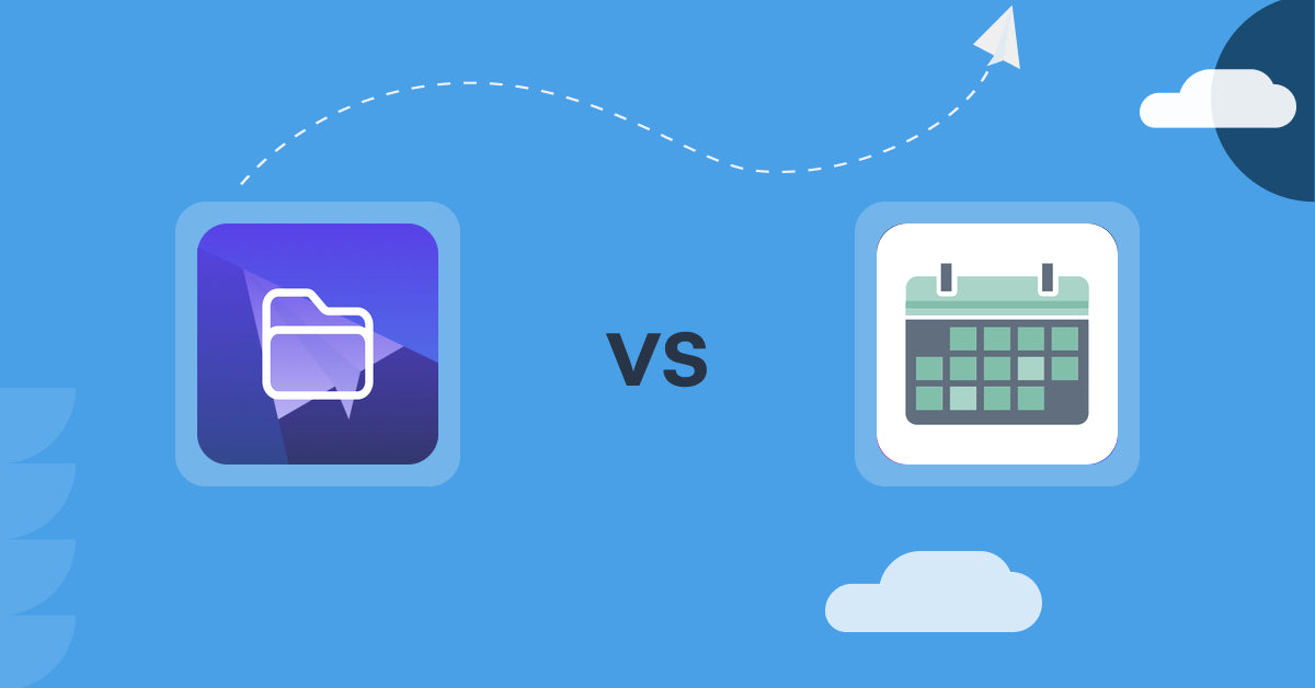 Shopify Digital Products Apps: File Vault Pro vs. Appointment Booking App ointo