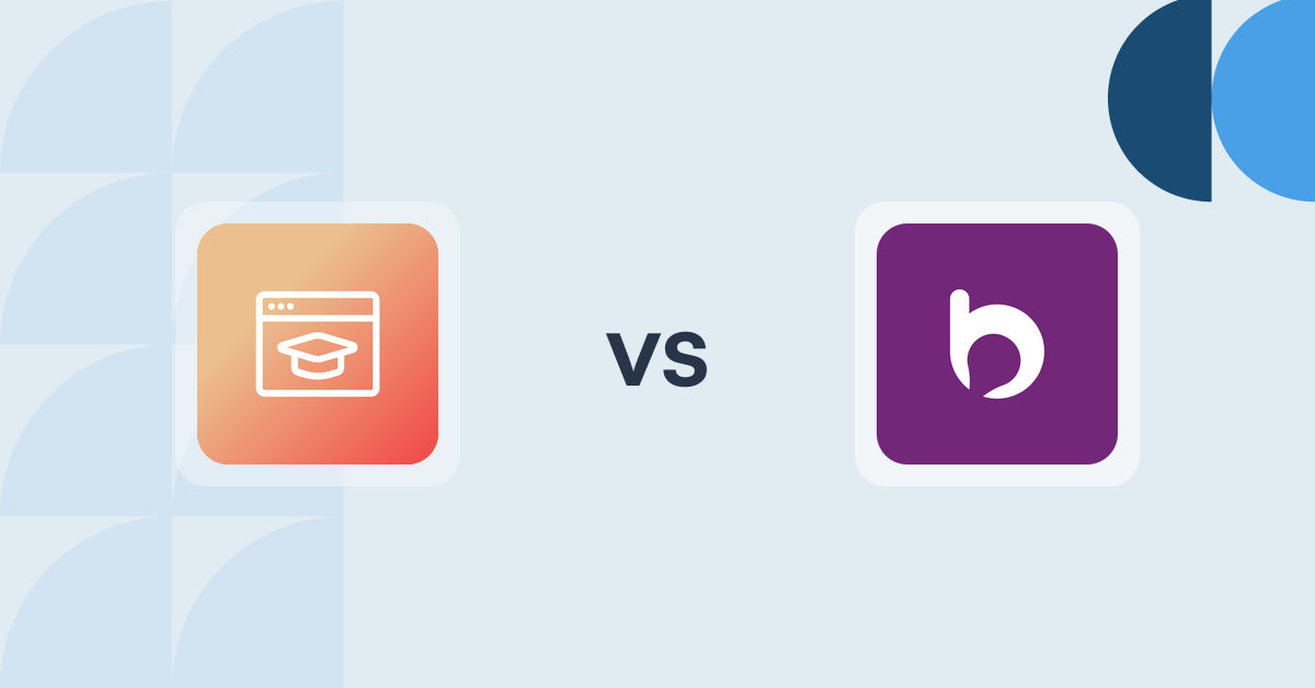 Shopify Digital Products Apps: Courses Plus vs. Binkey Bursements