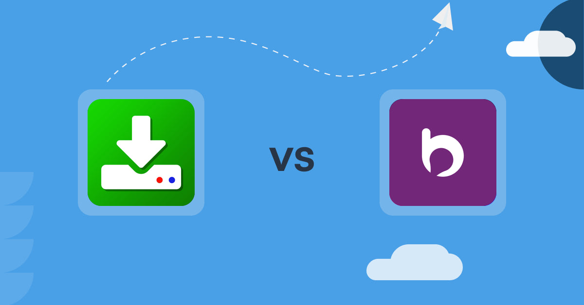 Shopify Digital Products Apps: Uplinkly Digital Downloads vs Binkey Bursements