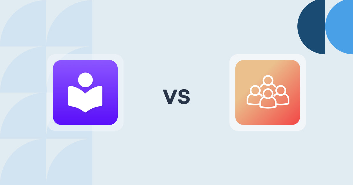 Shopify Digital Products Apps: Tevello Courses & Communities vs Mega Community