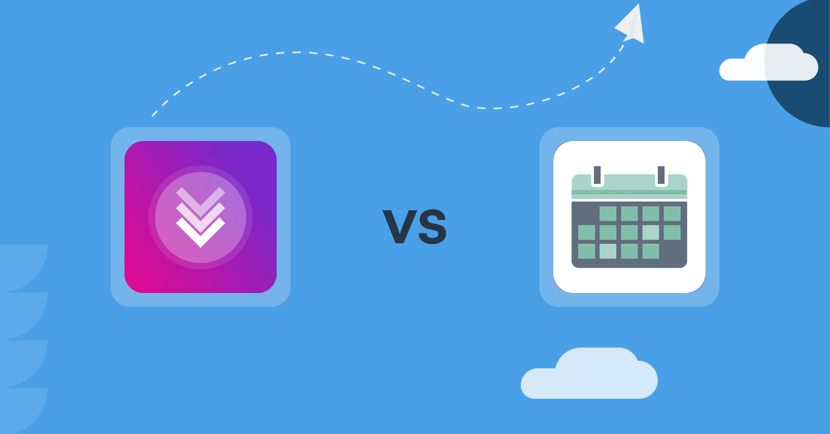 Shopify Digital Products Apps: Downly ‑ Sell Digital Products vs Appointment Booking App ointo