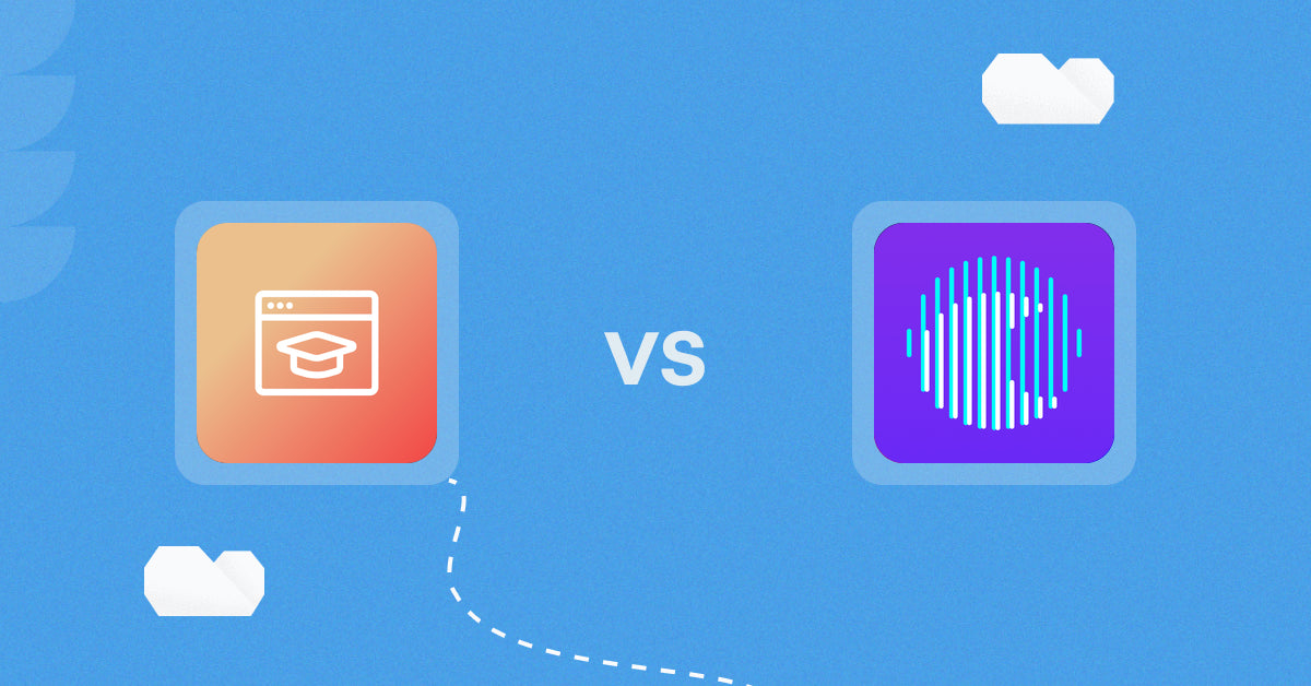 Shopify Digital Products Apps: Courses Plus vs AWPlayer