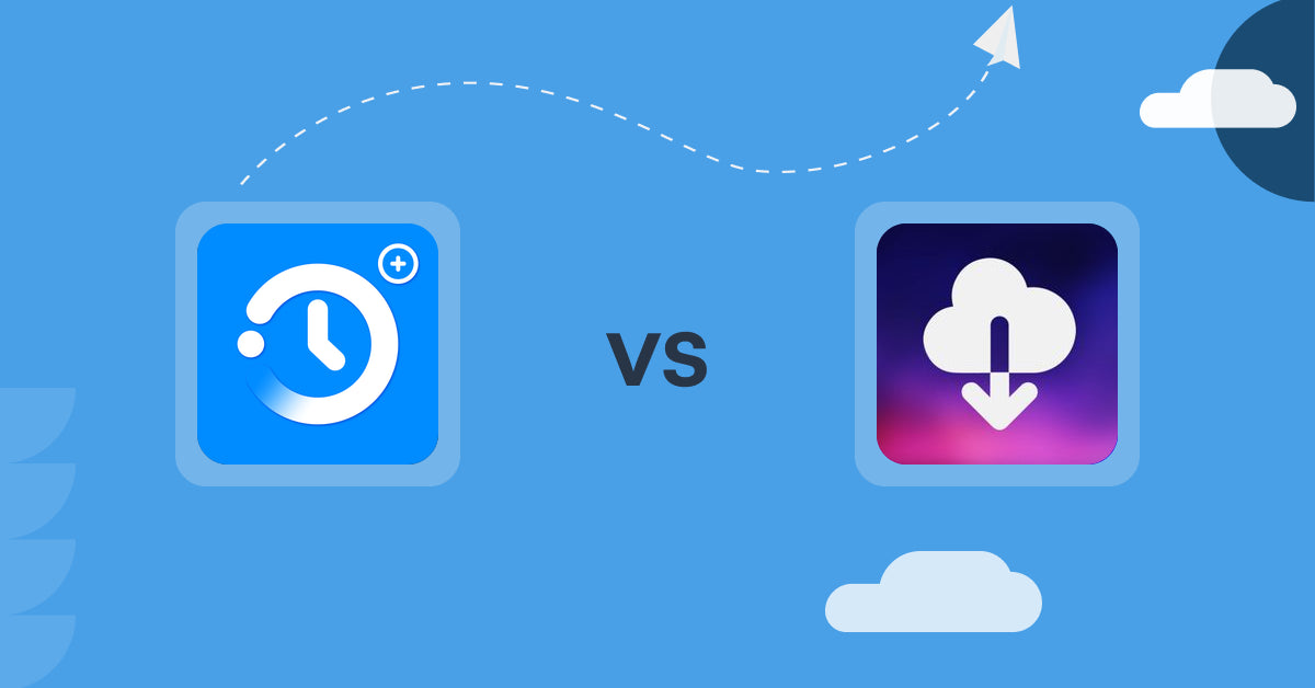 Shopify Digital Products Apps: Meety: Appointment Booking vs. Fileflare Digital Downloads