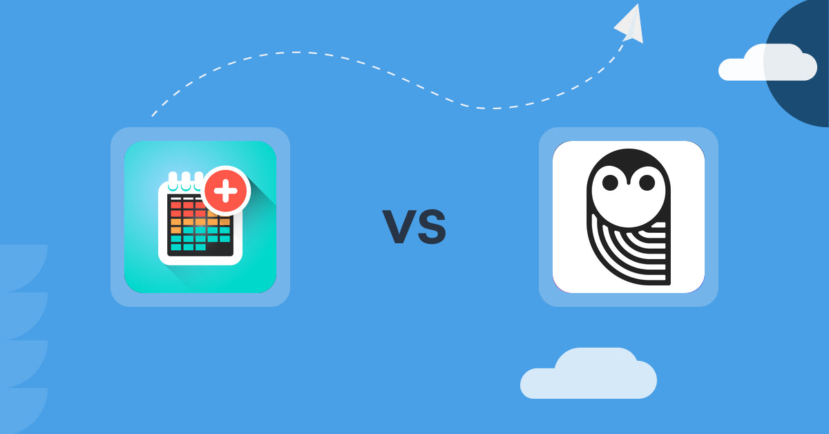 Shopify Digital Products Apps: Appointment Booking ‑ Propel vs SendOwl