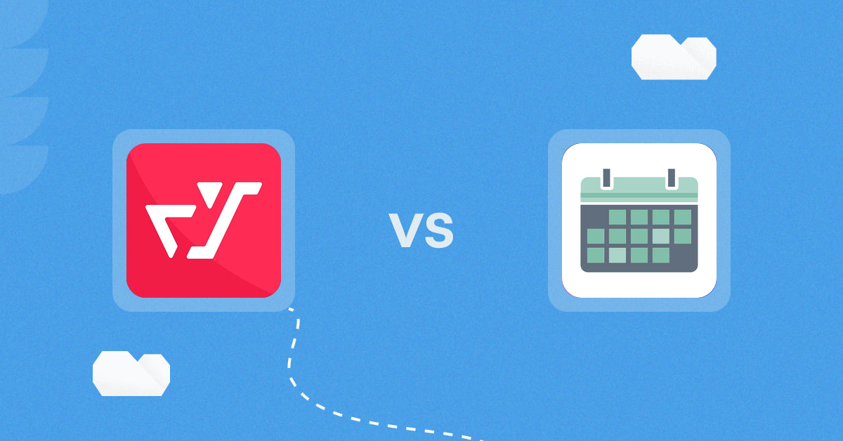 Shopify Digital Products Apps: AnyAsset - Digital Downloads vs Appointment Booking App ointo