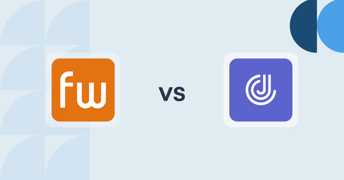 Shopify Digital Products Apps: Firmwater LMS Connect vs JustCast