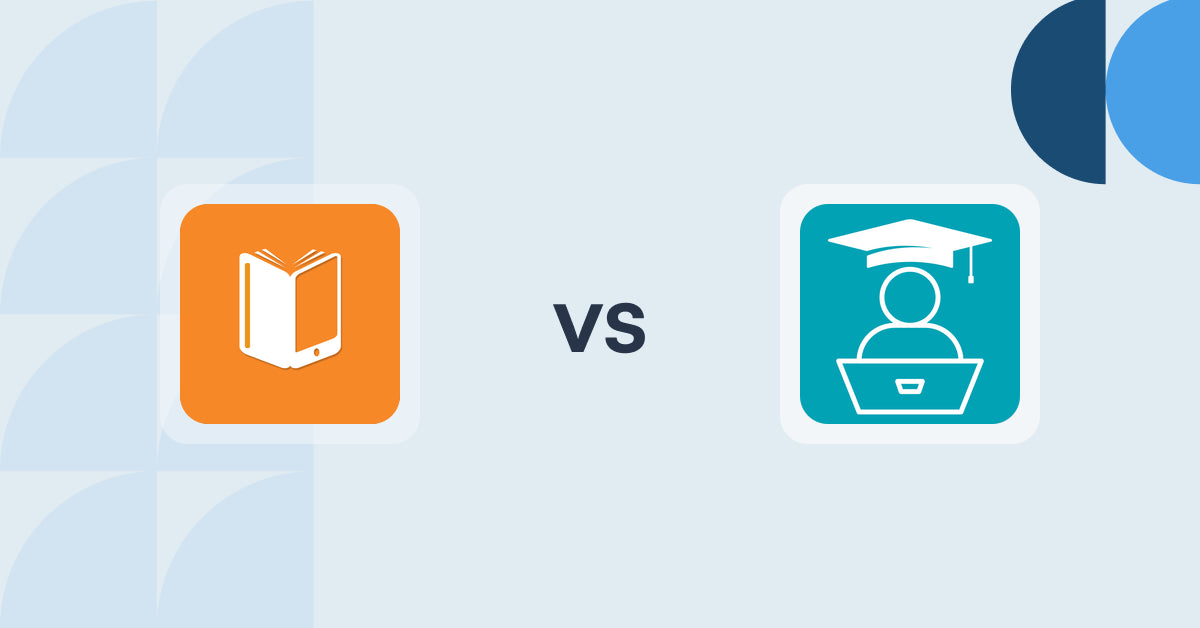 Shopify Digital Products Apps: VitalSource Digital Sync vs. LDT Online Courses