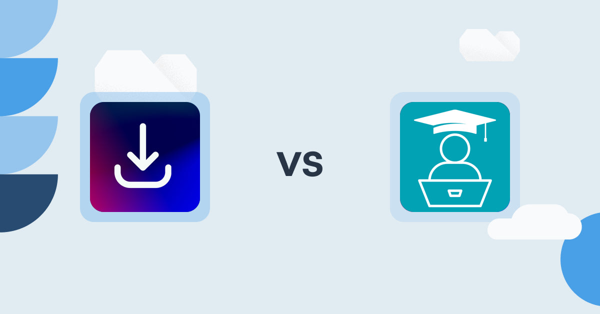 Shopify Digital Products Apps: Digital Downloads ‑ Sellkite vs LDT Online Courses