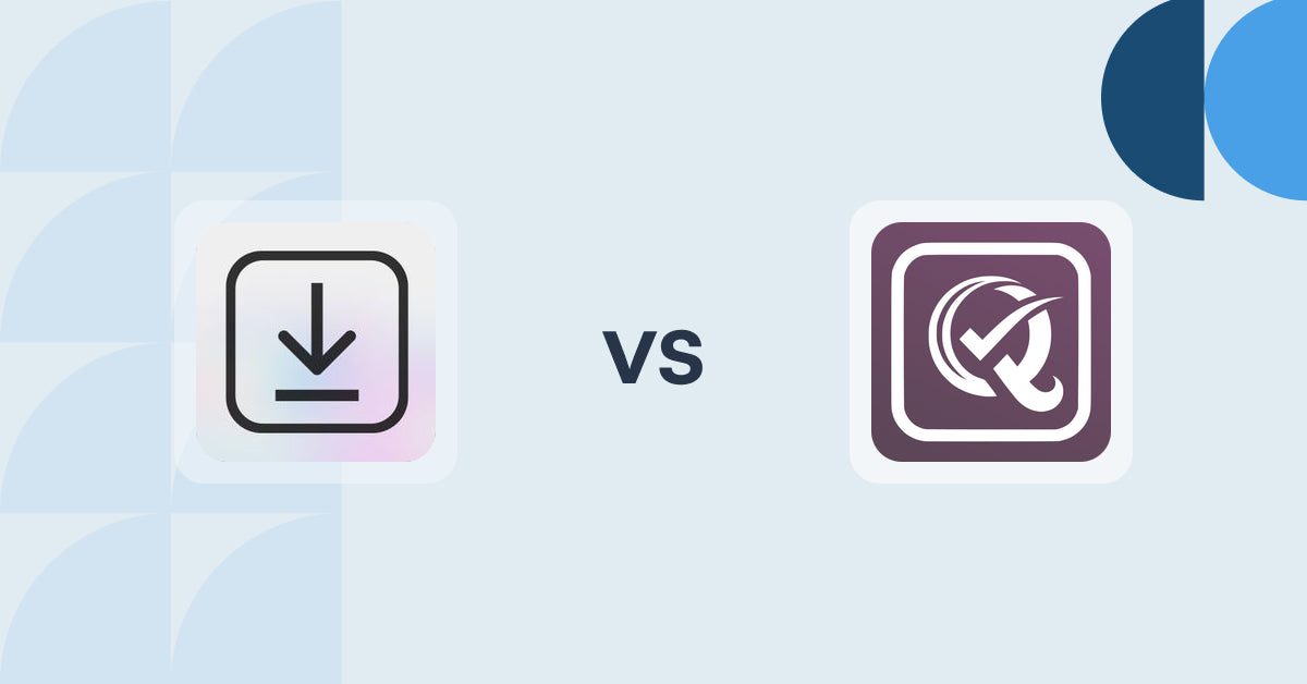 Shopify Digital Products Apps: Linkcase ‑ Digital Products vs PaidQuiz