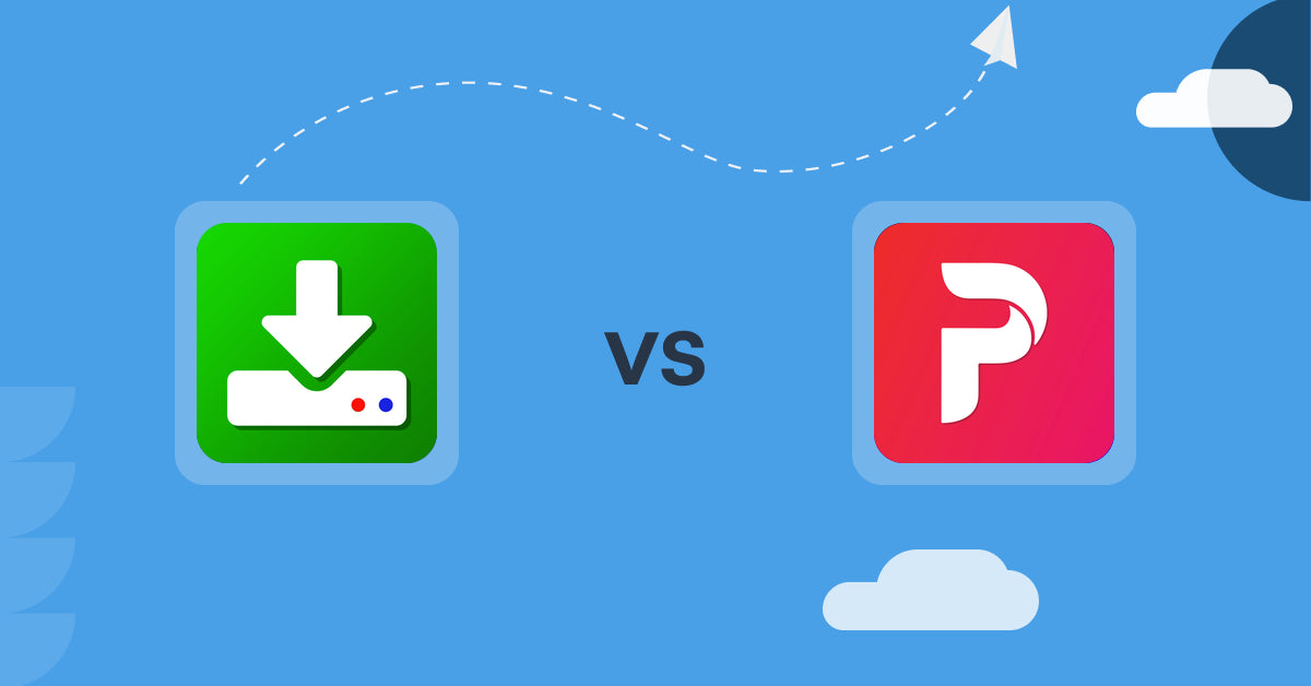 Shopify Digital Products Apps: Uplinkly Digital Downloads vs Free Digital Download Pendora