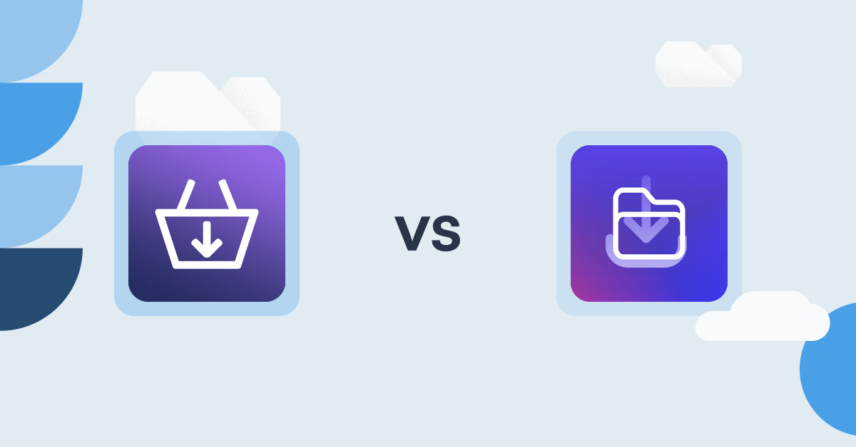 Shopify Digital Products Apps: DigiCart vs File Vault Pro