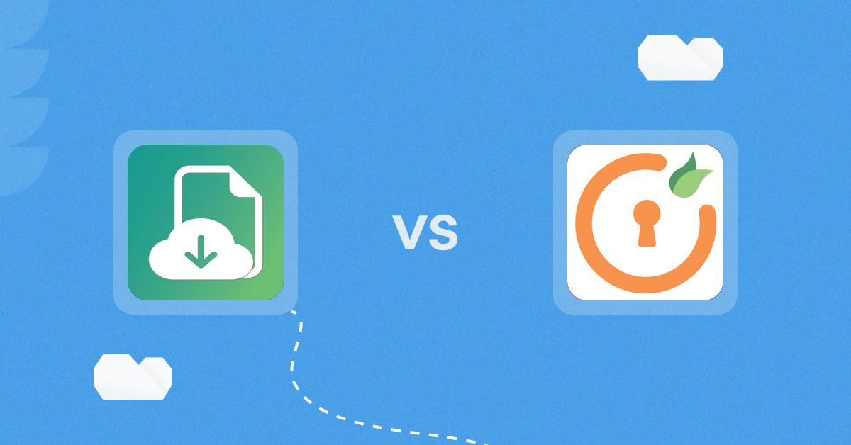 Shopify Digital Products Apps: Astronaut ‑ Digital Downloads vs miniOrange: Course Builder