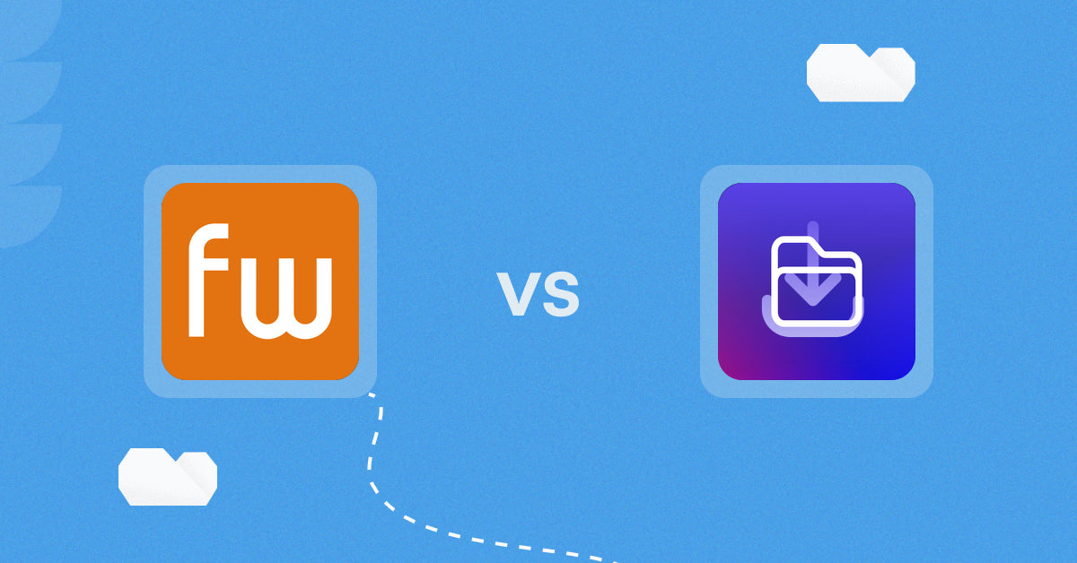 Shopify Digital Products Apps: Firmwater LMS Connect vs. File Vault Pro