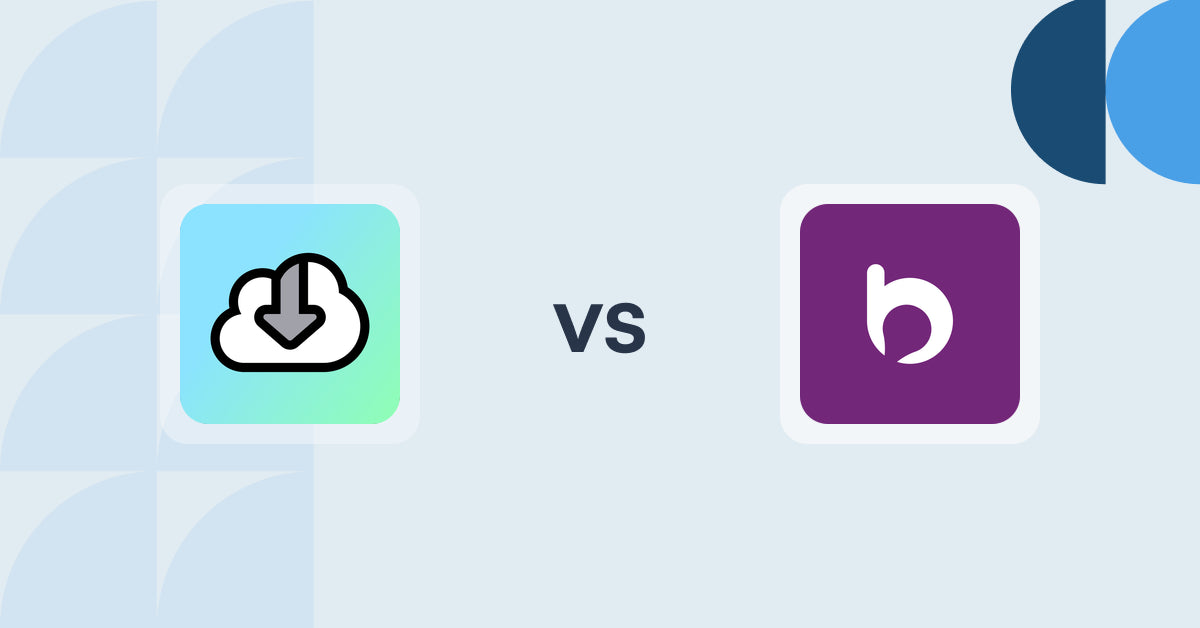 Shopify Digital Products Apps: Digital Downloads vs. Binkey Bursements