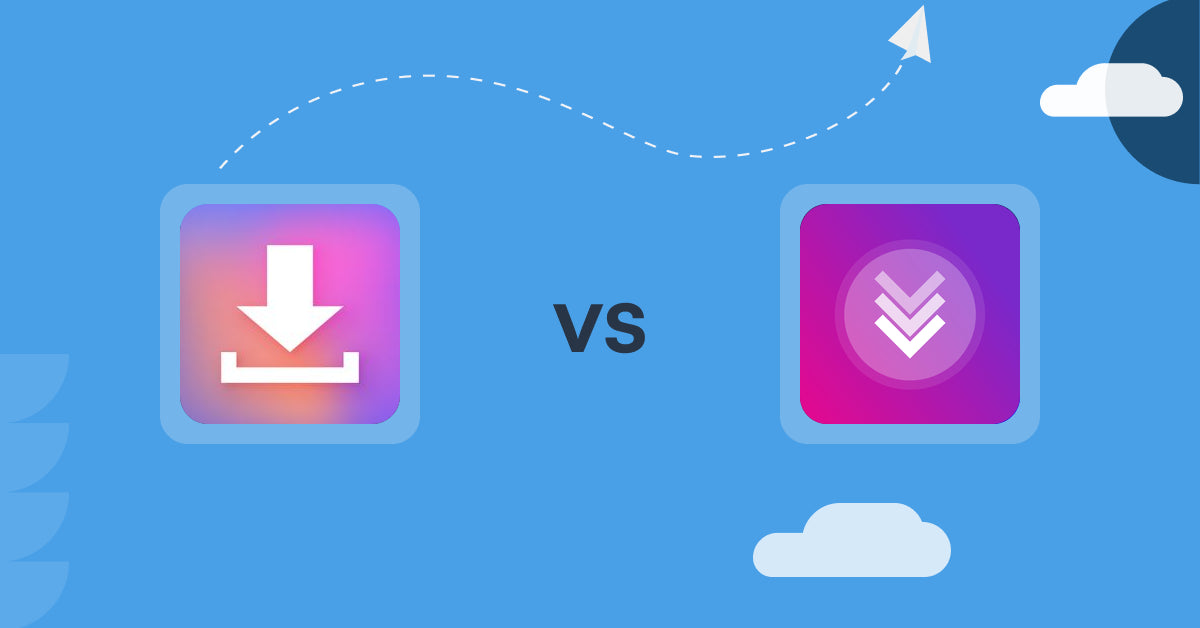 Shopify Digital Products Apps: Simply Digital Download vs Downly ‑ Sell Digital Products