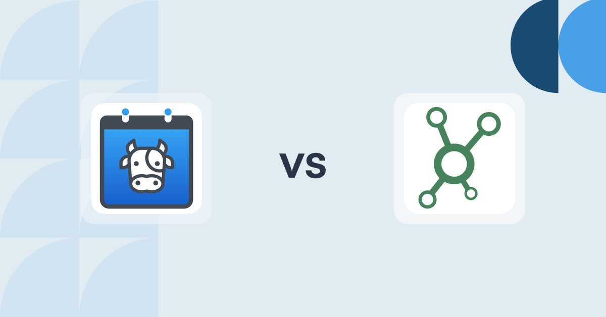 Shopify Digital Products Apps: Appointment Booking Cowlendar vs. Guru Connector