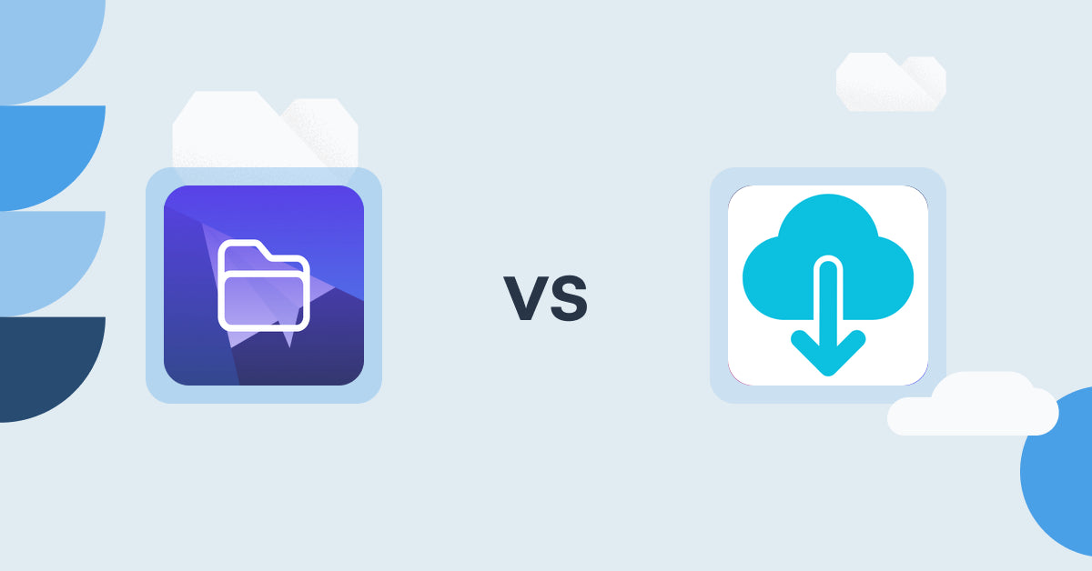 Shopify Digital Products Apps: File Vault Pro vs. LDT Digital Downloads