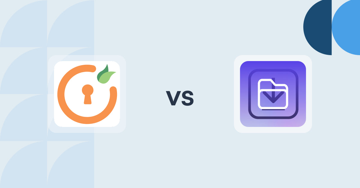 Shopify Digital Products Apps: miniOrange: Course Builder vs File Vault Pro