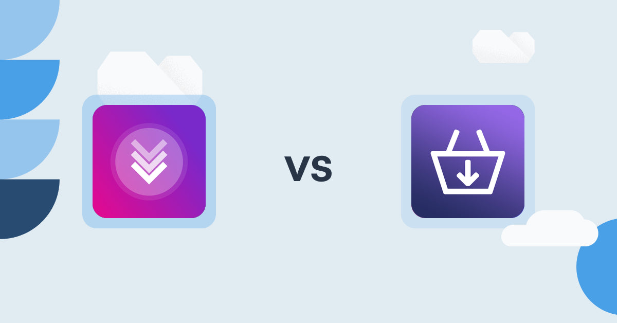 Shopify Digital Products Apps: Downly ‑ Sell Digital Products vs DigiCart