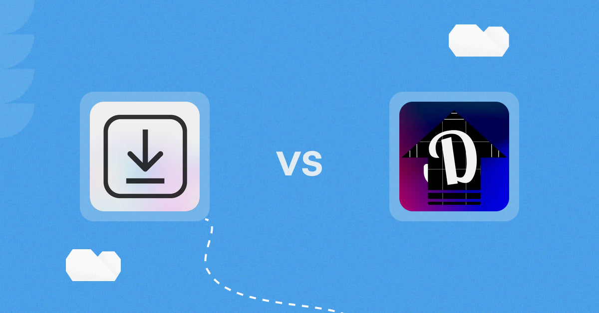 Shopify Digital Products Apps: Linkcase ‑ Digital Products vs. Digitload