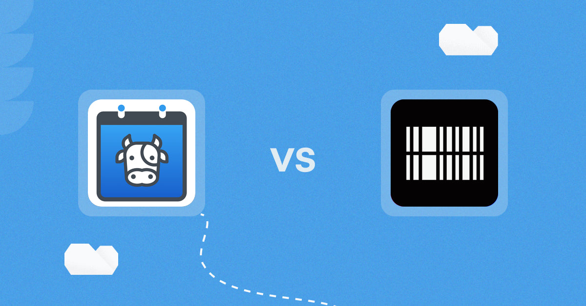 Shopify Digital Products Apps: Appointment Booking Cowlendar vs CODEGEN & DELIVERY