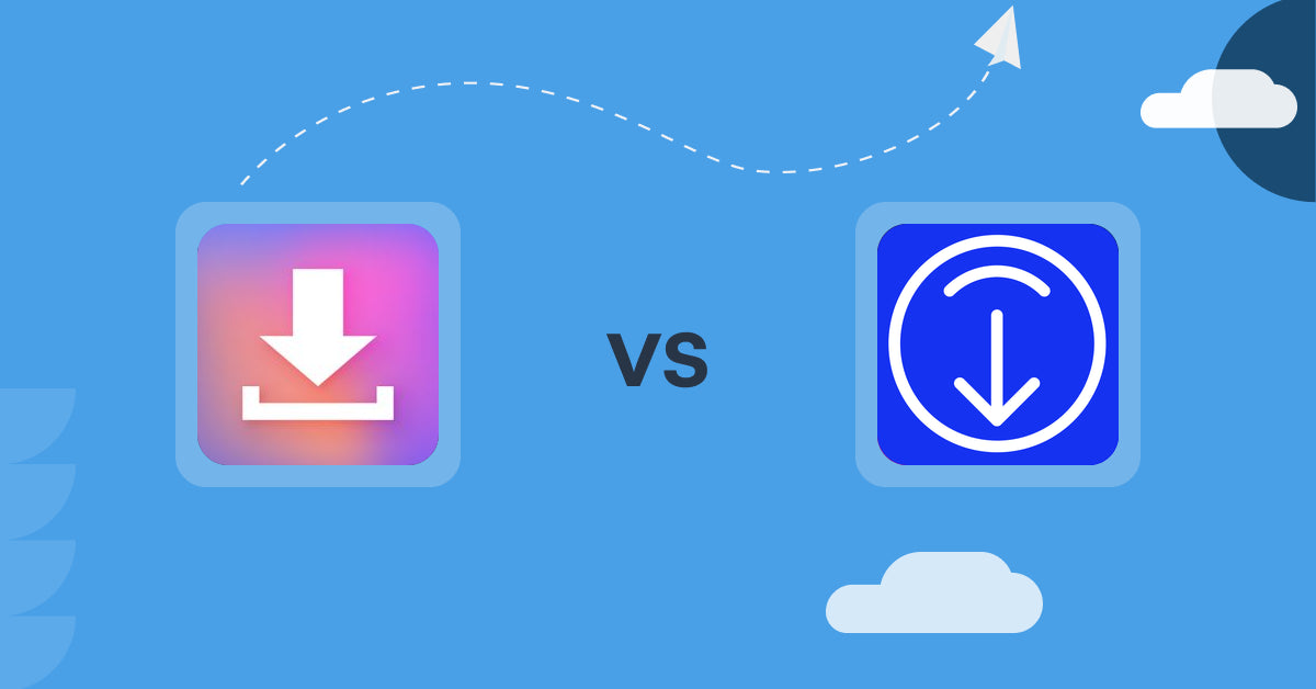 Shopify Digital Products Apps: Simply Digital Download vs Digital Downloads ‑ Digitalify