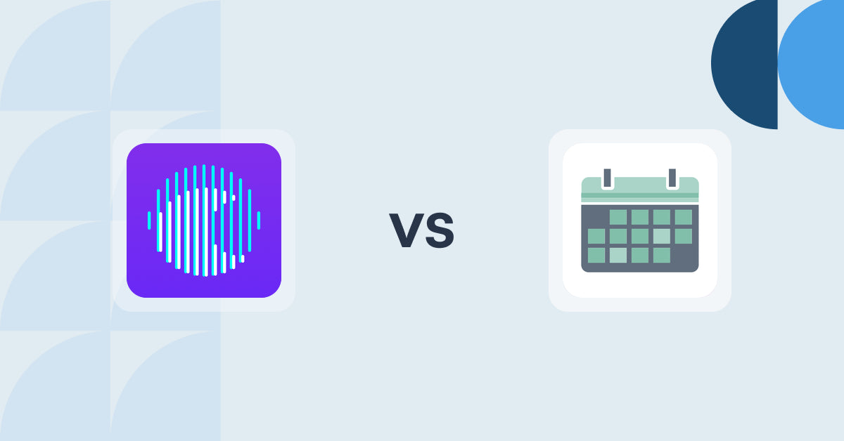 Shopify Digital Products Apps: AWPlayer vs Appointment Booking App ointo