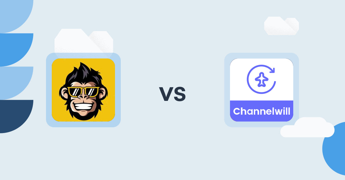 Shopify Digital Products Apps: Online Courses Ape vs Channelwill Upsell Cross Sell