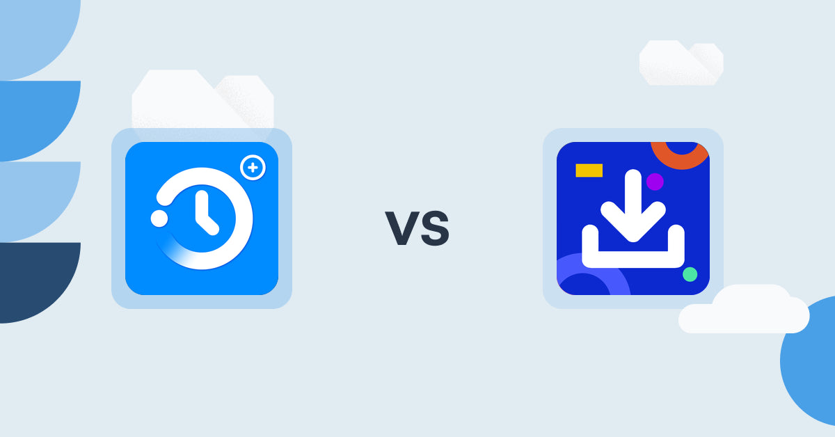 Shopify Digital Products Apps: Meety: Appointment Booking vs DigiSell Products Download