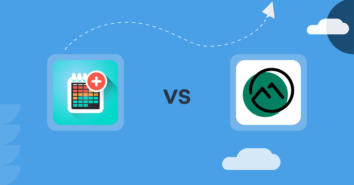 Shopify Digital Products Apps: Appointment Booking ‑ Propel vs. F+2: Digital Downloads Pro