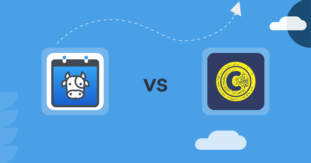 Shopify Digital Products Apps: Appointment Booking Cowlendar vs. LemonInk