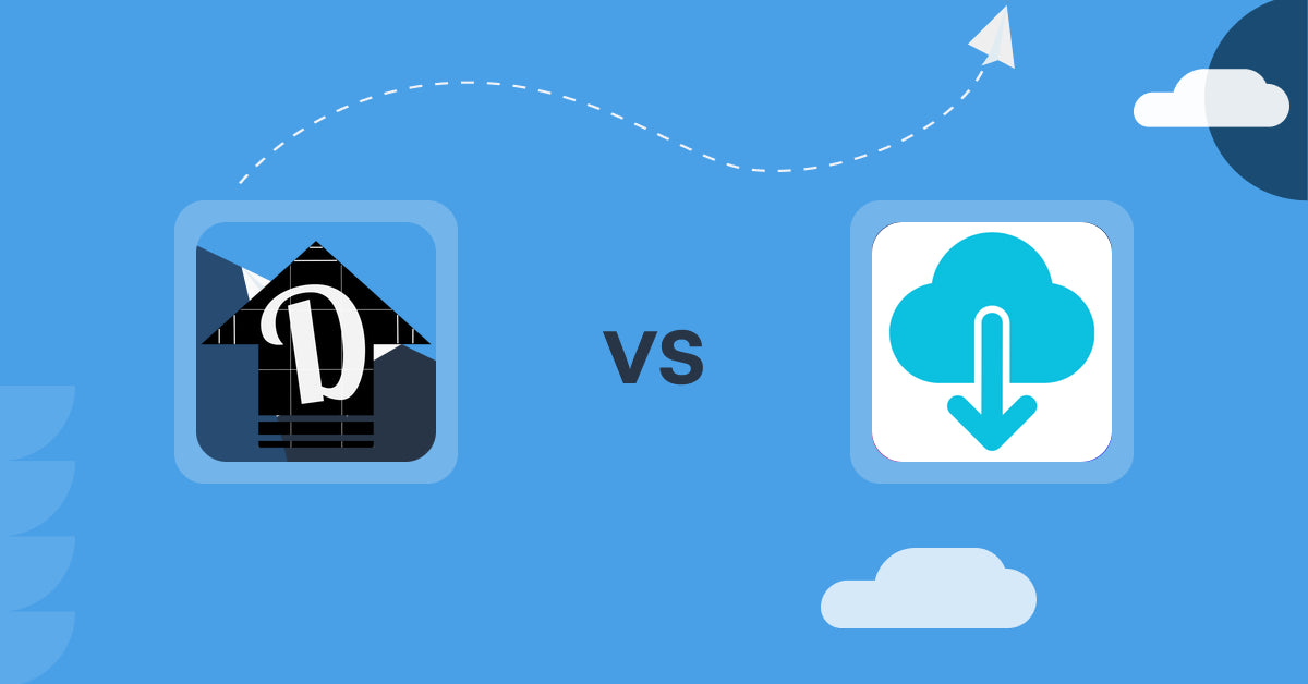 Shopify Digital Products Apps: Digitload vs LDT Digital Downloads