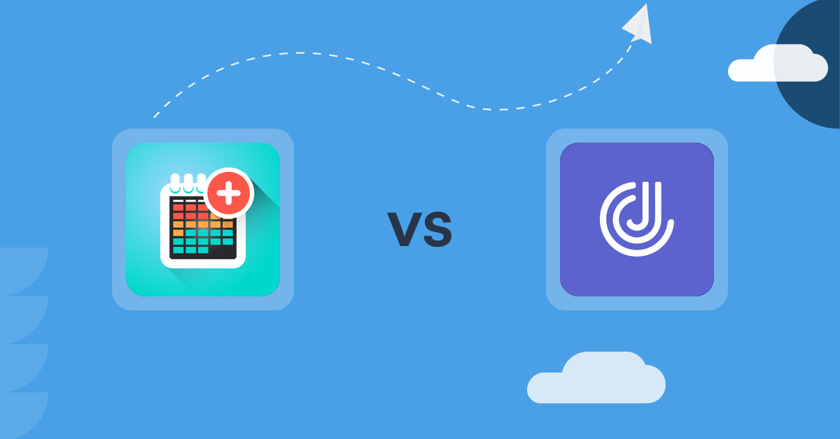 Shopify Digital Products Apps: Appointment Booking ‑ Propel vs JustCast