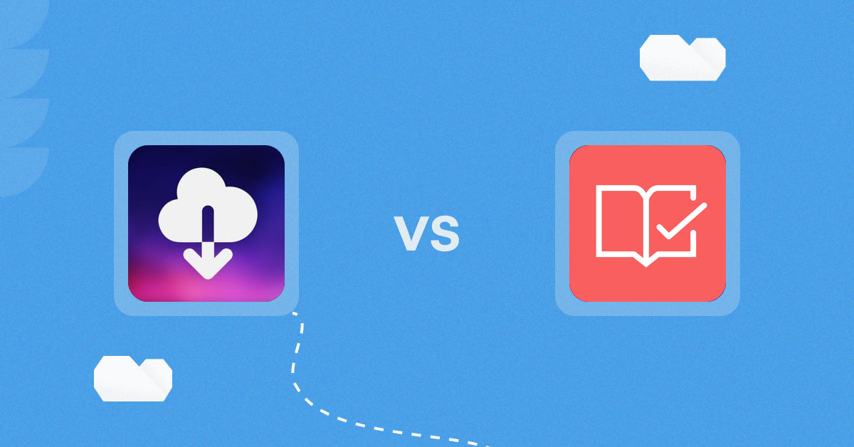 Shopify Digital Products Apps: Fileflare Digital Downloads vs Appointment Booking App | BTA